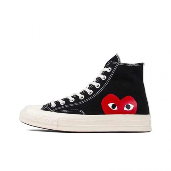 Converse Comme Des Garçons Play X Chuck 70 High Black