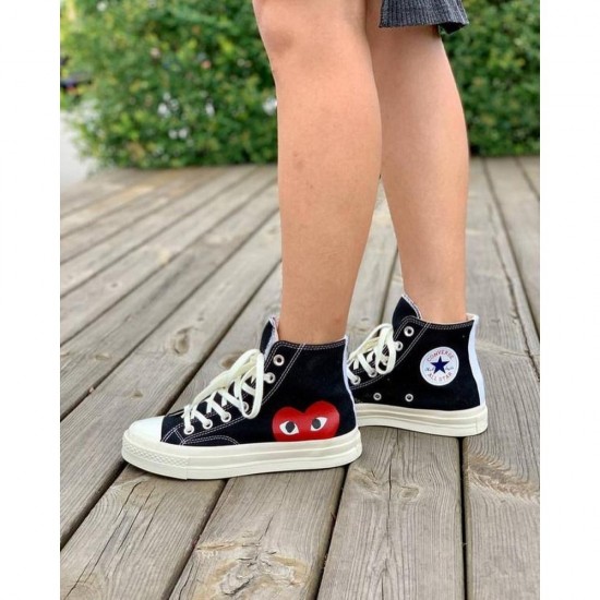 Converse Comme Des Garçons Play X Chuck 70 High Black