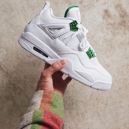 Nike Air Jordan 4 Retro 'Metallic Green'