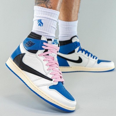 Nike Air Jordan 1 High OG Travis Scott x Fragment Military Blue