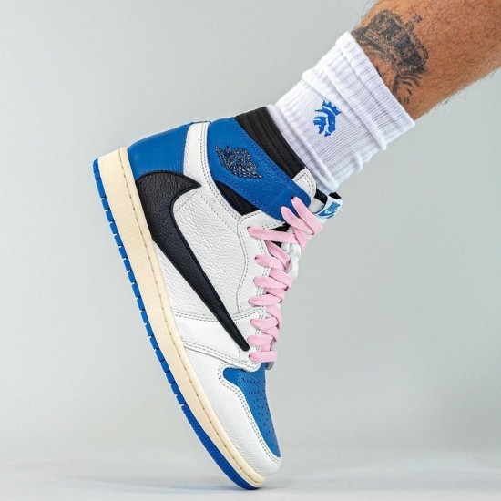 Nike Air Jordan 1 High OG Travis Scott x Fragment Military Blue