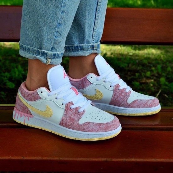 Nike Air Jordan 1 Low Paint Drip (GS)