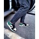 Nike Air Jordan 1 Low White Black Mystic Green