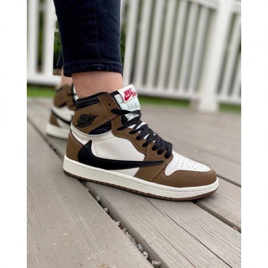 Nike Travis Scott x Air Jordan 1 Retro High OG 'Mocha'