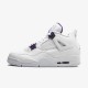 Nike Air Jordan 4 Retro Purple White