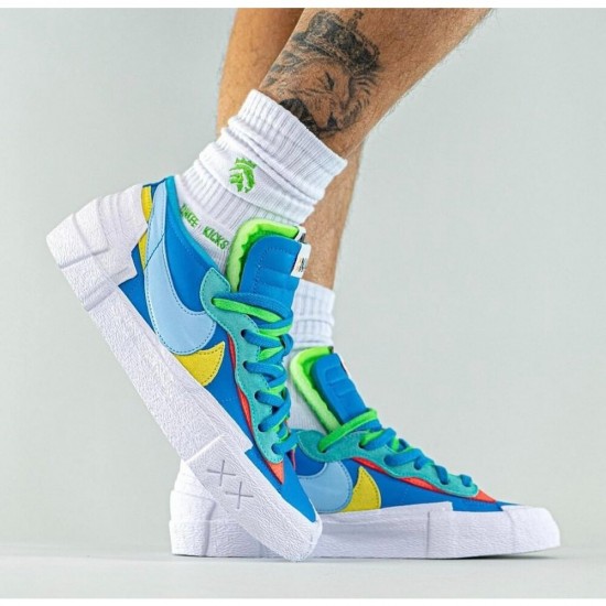 Nike Blazer Low Sacai Neptune Blue