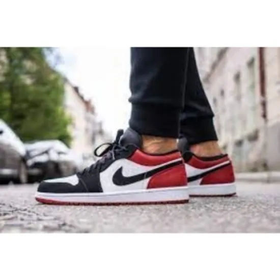 Nike Air Jordan 1 Low Black Toe Nike Air Jordan 1 Low Black Toe