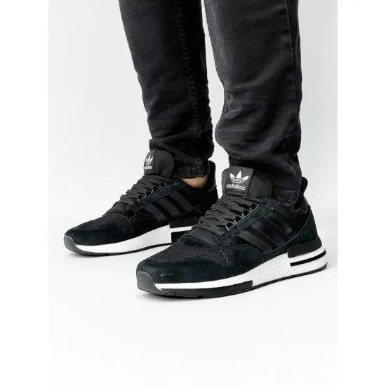 Adidas ZX 500 RM Black White Adidas ZX 500 RM Black White