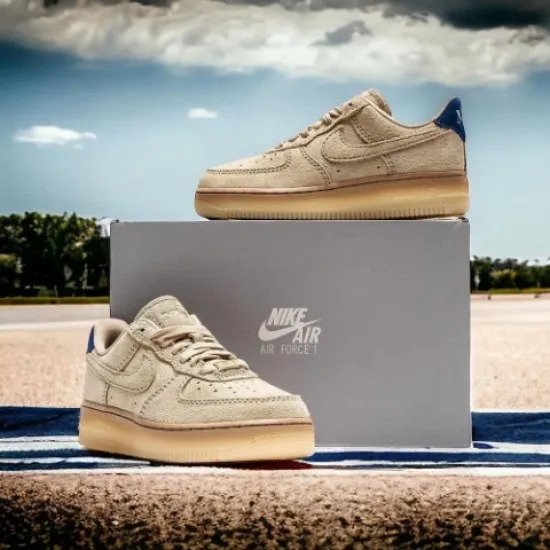 Nike Air Force 1 Low ‘07 LX Grain Deep Royal Blue Nike Air Force 1 Low ‘07 LX Grain Deep Royal Blue