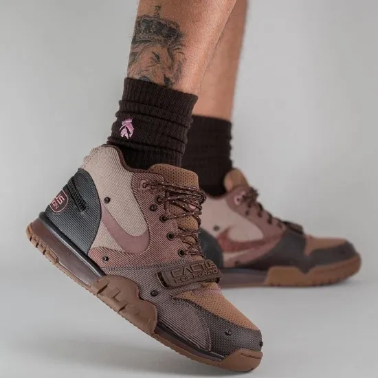 Nike Air Trainer 1 SP x Travis Scott Wheat Nike Air Trainer 1 SP x Travis Scott Wheat