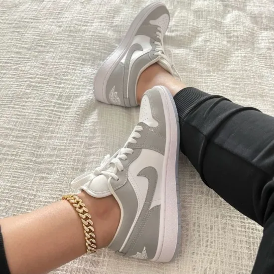 Nike Air Jordan 1 Low Wolf Grey Nike Air Jordan 1 Low Wolf Grey
