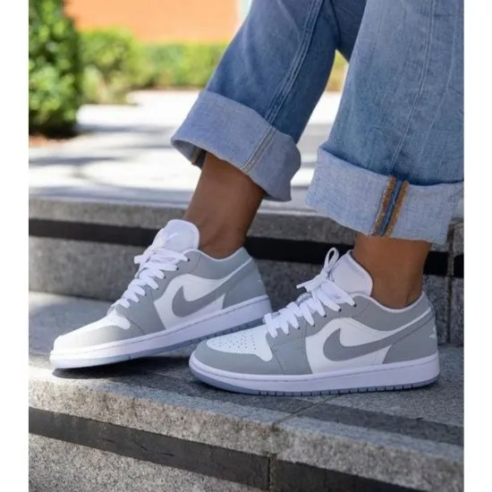Nike Air Jordan 1 Low Wolf Grey Nike Air Jordan 1 Low Wolf Grey