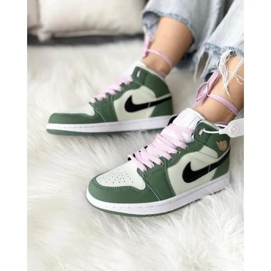 Nike Air Jordan 1 Mid Dutch Green Nike Air Jordan 1 Mid Dutch Green
